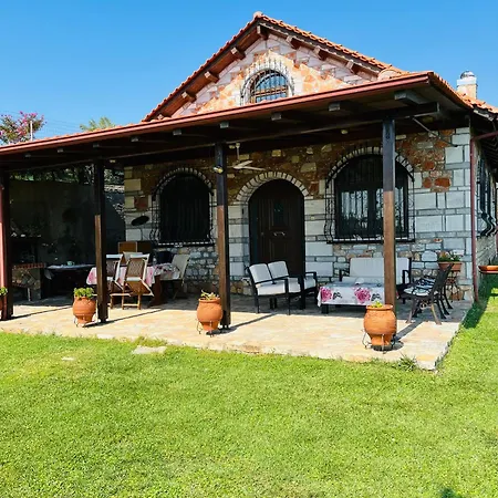 Stone And Sea Villa Loutra Elevtheron Exterior photo